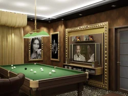 Living Room Billiard Room Interior