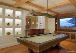 Living Room Billiard Room Interior