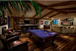 Living Room Billiard Room Interior