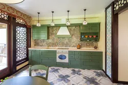 Marrakech oshxonasining ichki qismi