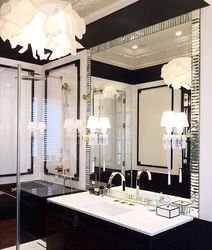 Glamor bathroom interior