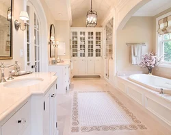 Glamor bathroom interior