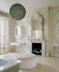 Glamor bathroom interior