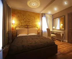 Bronze bedroom interior