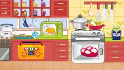 Kitchen interior book