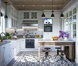 Austrian kitchen interior