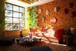 Safari living room interior