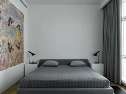 Empty bedroom interior