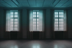 Empty bedroom interior