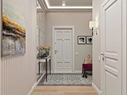 Oak in the hallway interior