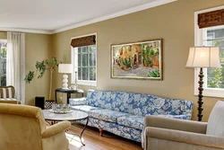 Frames In The Living Room Interior