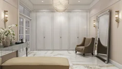 Bedroom interior light wardrobes