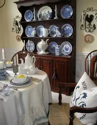 Tableware for living room interior