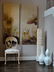 Vases for hallway interior