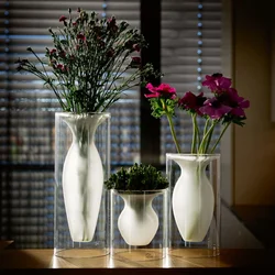 Vases for hallway interior