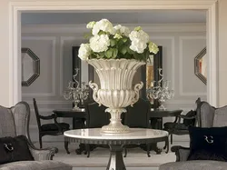 Vases for hallway interior