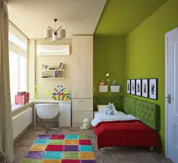 Uşaq yataq otağı mətbəxinin interyeri