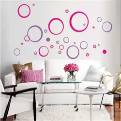 Circles in the kitchen interior