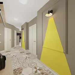 Interior of children's living room hallway