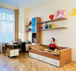 Room interiors children's kitchens