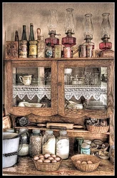 Mətbəx Üçün Vintage Şəkillər