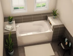 Bathtub with boxes interior