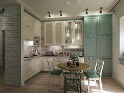 Side Kitchen In The Interior