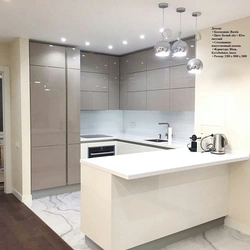 Side kitchen in the interior
