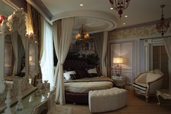 Bedroom of the world in the interior