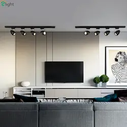 Barbell in the living room interior