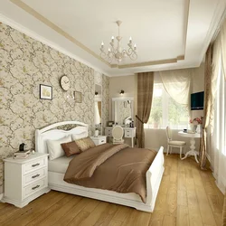 Bedroom interior was