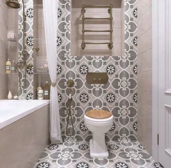 Patterns In The Bathroom Interior