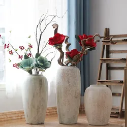 Vase for bathroom interior