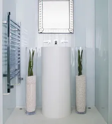 Vase for bathroom interior