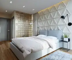 Интерьер спальни из стекла