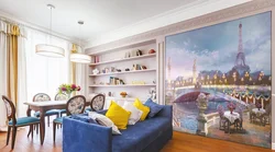 Puzzle in the living room interior