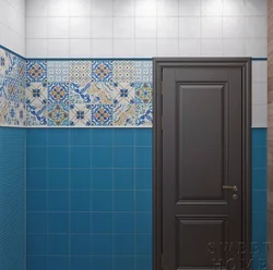 Capris in the bathroom interior