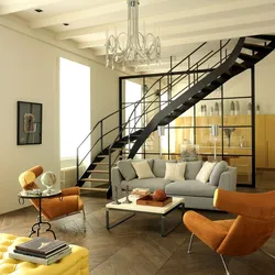Wrought iron living rooms in the interior