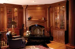 Mahogany Interior Living Room