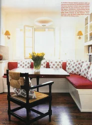 Interior seating for kitchen