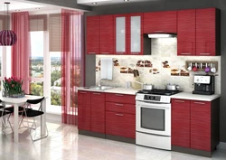 Interior kitchen center corner
