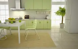 Apple in the kitchen interior