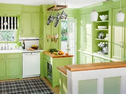 Apple in the kitchen interior