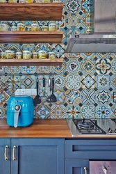 Interior patterns in the kitchen