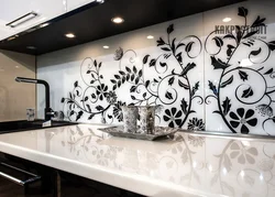 Interior patterns in the kitchen