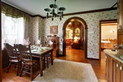20th century kitchen interior