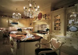 20th century kitchen interior