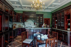 20th century kitchen interior