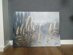 Reeds in the kitchen interior