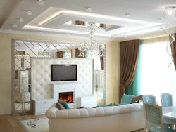 Salon daxili yataq otağı güzgüləri